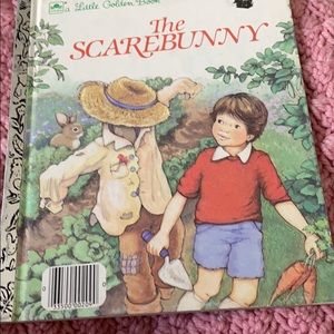 Vintage Golden book The Scarebunny